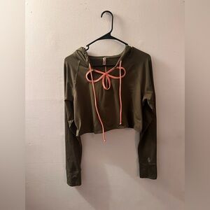 Free people movement crop sweatshirt